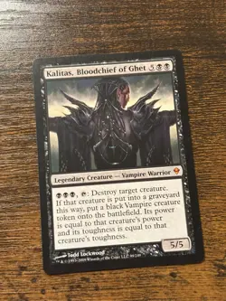 Kalitas, Bloodchief of Ghet Zendikar Regular - Image 1