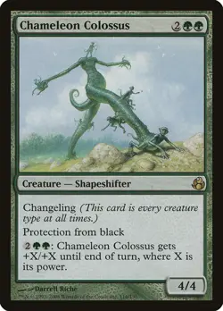 Chameleon Colossus (116/153) Morningtide MTG Magic the Gathering LP - Image 1