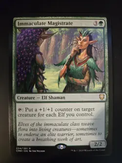 Immaculate Magistrate NM Commander Legends MTG FREE SHIPPING - Image 1