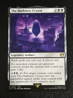 MTG Final Fantasy The Darkness Crystal 0096 NM Rare - Image 1