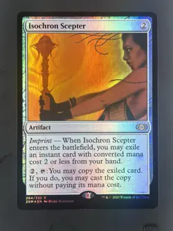 Isochron Scepter [Double Masters] Foil Magic The Gathering LP 264/332 - Image 1