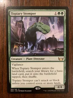 Topiary Stomper Regular - Streets Of New Capenna MTG-NM - Image 1