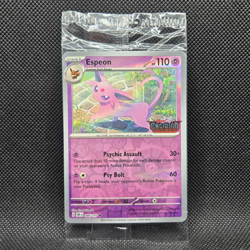 Pokemon Espeon (Best Buy Exclusive) 086/197 STAMPED PROMO REVERSE HOLO (SEALED) - Image 1