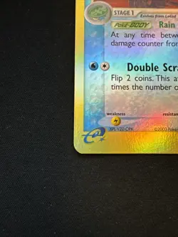 Lombre 45/100 Reverse Holo Uncommon EX Sandstorm 2003 Pokemon English LP/NM - Image 5