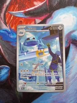 Pokemon TCG Metang 094/086 Full Art Illustration Rare Chaos Rising NM - Image 1