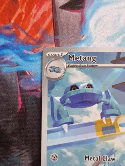 Pokemon TCG Metang 094/086 Full Art Illustration Rare Chaos Rising NM - Image 3