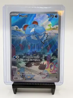 Marill 204/193 Illustration Rare Paldea Evolved Pokemon Near Mint 204/193 - Image 1