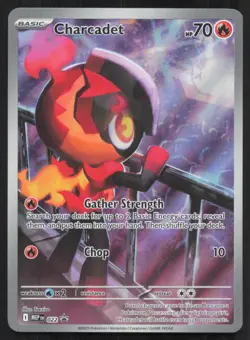Charcadet 022 Holo Promo ME: Mega Evolution Promo Pokemon Near Mint - Image 1