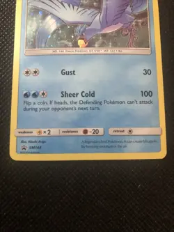 Articuno - SM144 - Holo Promo POKEMON SUN & MOON PROMOS LP - Image 2