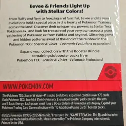 Pokemon TCG Prismatic Evolutions Booster Bundle Box 6 Packs English 2025 - Image 2