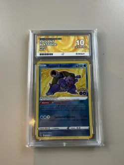 Radiant Blastoise 018/078 Pokemon GO Holo ACE 10 - Image 5