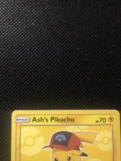 Ash's Pikachu - SM111 - Non-Holo Promo POKEMON SUN & MOON PROMOS MP - Image 3