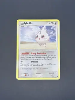 NM Igglybuff - 70/106 - Common Pokemon TCG Great Encounters Vintage - Image 2