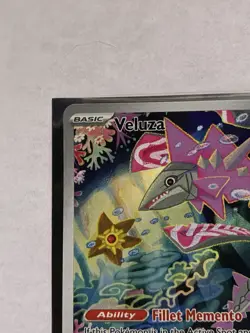 Pokemon TCG: Veluza 192/182 Paradox Rift Illustration Full Art - Image 3