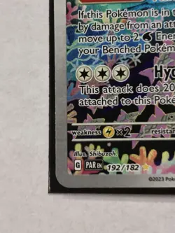 Pokemon TCG: Veluza 192/182 Paradox Rift Illustration Full Art - Image 5