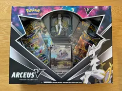 Pokemon TCG Arceus V Figure Collection Box with Cosmic Eclipse New & Sealed - Image 1