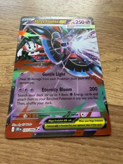 Mega Floette ex 35/86 Double Rare Pokemon Chaos Rising ME04 NM+ - Image 1