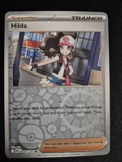 Hilda 084/086 Uncommon White Flare Pokemon Reverse Holo NM - Image 1