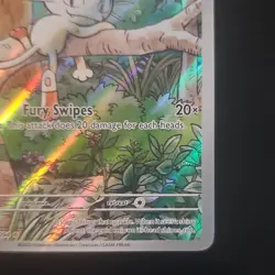 Pokemon TCG Meowth 106/094 Me02 Phantasmal Flames Illustration Rare Holo - Image 4