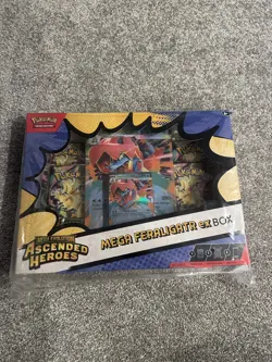 Pokemon TCG: Mega Evolution—Ascended Heroes Mega Feraligatr ex Box - Image 1