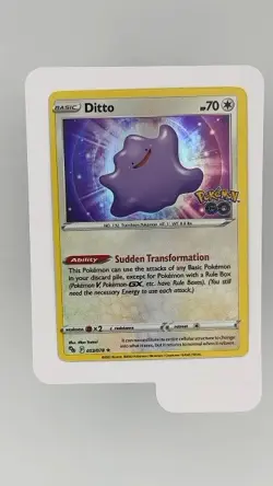 2022 Pokemon Pokemon GO Ditto 053/078 - Image 1