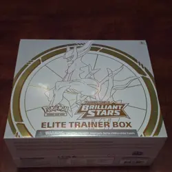 Pokemon TCG Brilliant Stars Elite Trainer Box Arceus English 2022 - Image 1