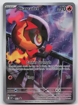 Charcadet 022 Holo Promo ME: Mega Evolution Promo Pokemon Holo Near Mint - Image 1