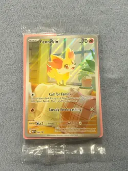 FENNEKIN 080 Black Star Promo - ME04: CHAOS RISING - POKEMON - - NM - Image 1