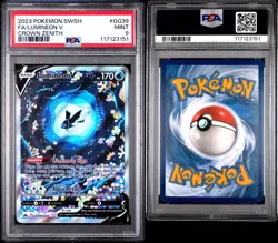 2023 Pokemon TCG Lumineon V GG39/GG70 Crown Zenith Galarian Gallery MINT PSA 9 - Image 2