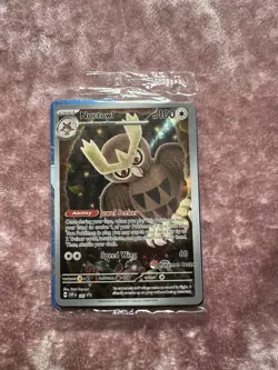 Noctowl 141 Black Star Promo Pokemon Center | SVP EN Stellar Crown | NM/M Sealed - Image 1