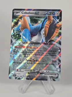 Cobalion ex 64/86 Double Rare Pokemon Chaos Rising ME04 NM - Image 1