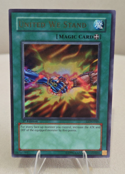 Yugioh United We Stand Ultra Rare LON-049 1st Edition - Image 1