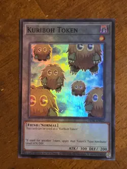 Kuriboh Token OP30-EN027 Super Rare Yugioh OTS Tournament Pack 30 Unlimited NM - Image 1