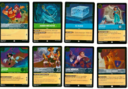 DISNEY LORCANA - Mixed Lot of 32 Cold Foil Trading Game Cards (2023) - Set #47 - Image 2