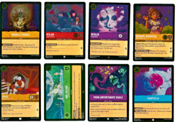 DISNEY LORCANA - Mixed Lot of 32 Cold Foil Trading Game Cards (2023) - Set #47 - Image 3