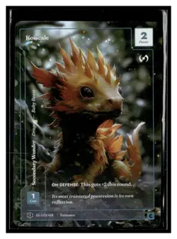 Wonders of the First Existence #AI-349 Koiscale Alternate Art Formless - Image 1