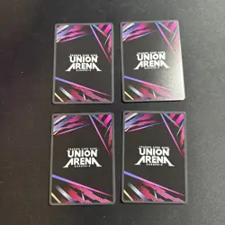 Union Arena Riza Hawkeye SR Fullmetal Alchemist Play Set (4 Card Lot) - Image 2