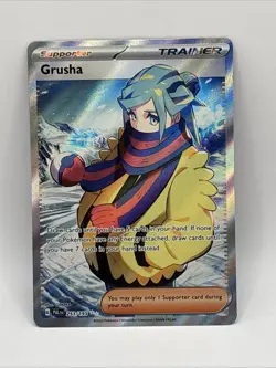Grusha - 253/193 - Pokemon Paldea Evolved Full Art Ultra Rare Card NM - Image 1
