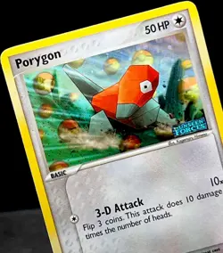 Porygon 69/115 MP Reverse Holo 2005 Unseen Forces Stamped Pokemon Card! - Image 1