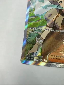 Pokemon Card TCG Scarlet & Violet Base Trainer Full Art Holo Rare Katy 237/198 - Image 3