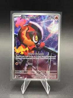 Pokemon TCG Charcadet 022 Black Star Promo Card NM - Image 1