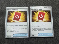 2x Special Red Card Uncommon ME04: Chaos Rising 082/086 NM CRI Near Mint - Image 1