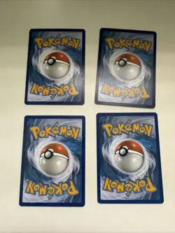 4x Meowth Pokemon Card Lot /LP - Image 2