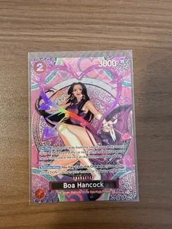 Bandai One Piece Card Game Boa Hancock OP15 SP - Image 1