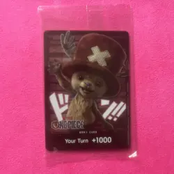 Tony Tony Chopper Don!! Netflix Live Action One Piece Promo Card Sealed English - Image 1