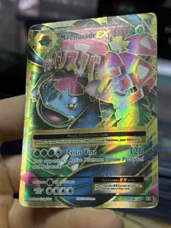 M Venusaur EX 100/108 XY Evolutions 2016 Full Art Holo Rare Pokemon Card TCG - Image 5