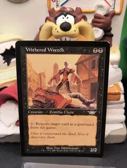 Magic The Gathering MTG WITHERED WRETCH Legions - Image 2
