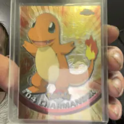 PSA 10 2000 Topps Chrome SPECTRA Charmander #4 Pokemon T.V.! #2679 - Image 1