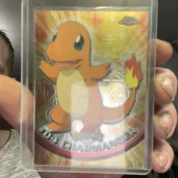 PSA 10 2000 Topps Chrome SPECTRA Charmander #4 Pokemon T.V.! #2679 - Image 2