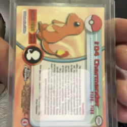 PSA 10 2000 Topps Chrome SPECTRA Charmander #4 Pokemon T.V.! #2679 - Image 3